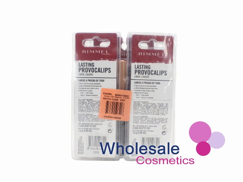 6 x Rimmel Lasting Provacalips Liquid Lipstick - 115 BEST UNDRESSED
